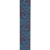 D'Addario Eco-Comfort Outrun Woven Guitar Strap, Glitch