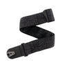 D'Addario Pad Lock Woven Guitar Strap, Lightning Black Tubular