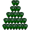 D'Luca Celluloid Standard Guitar Picks Green Pearl 0.50 mm Light 25 Pack