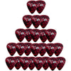 D'Luca Celluloid Standard Guitar Picks Red Pearl 0.50 mm Light 25 Pack