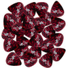 D'Luca Celluloid Standard Guitar Picks Red Pearl 0.50 mm Light 25 Pack