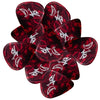 D'Luca Celluloid Standard Guitar Picks Red Pearl 0.70mm Medium 10 Pack