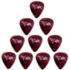 D'Luca Celluloid Standard Guitar Picks Red Pearl 1.0mm Heavy 10 Pack