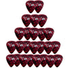 D'Luca Celluloid Standard Guitar Picks Red Pearl 1.0mm Heavy 25 Pack