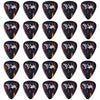 D'Luca Celluloid Standard Guitar Picks Shell 0.50 mm Light 25 Pack