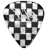 D'Luca Celluloid Standard Guitar Picks Checkerboard 1.0mm Heavy 25 Pack