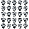 D'Luca Celluloid Standard Guitar Picks Checkerboard 1.0mm Heavy 25 Pack