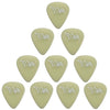 D'Luca Celluloid Standard Guitar Picks Cellu-Glo 0.50 mm Light 10 Pack