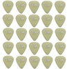 D'Luca Celluloid Standard Guitar Picks Cellu-Glo 0.70mm Medium 25 Pack