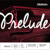 D'Addario Prelude Cello String Set, 1/8 Scale, Medium Tension