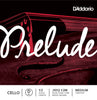 D'Addario Prelude Cello Single D String, 1/2 Scale, Medium Tension