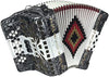 SofiaMari NSM-3412 34-Button 12 Bass Accordion GCF Gray/White/Gray