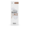 D'Addario Organic Select Jazz Unfiled Baritone Sax Reeds Strength 3 Hard, 5-pack