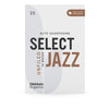 D'Addario Organic Select Jazz Unfiled Alto Sax Reeds, Strength 2 Soft, 10-pack