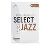 D'Addario Organic Select Jazz Unfiled Soprano Sax Reeds, Strength 2 Med, 10-pack