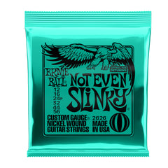 Ernie Ball Not Even Slinky Nickel Wound Electric Guitar Strings - 12-56 Gauge