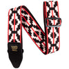 Ernie Ball Ristra Red Jacquard Strap