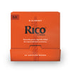 Rico by D'Addario Bb Clarinet Reeds Size 3.0, 25-Count Single Reeds