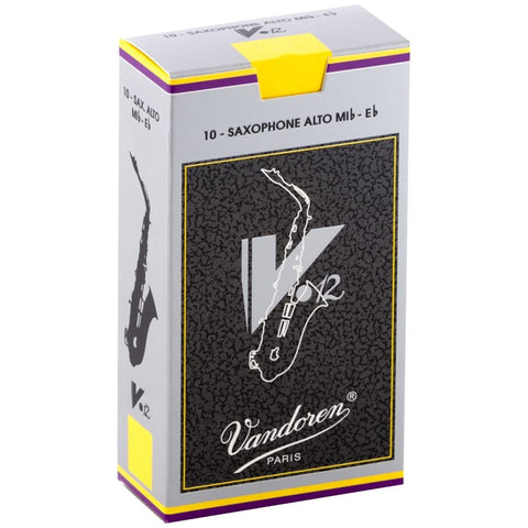 Vandoren Alto Sax V.12 Reeds Strength 3, Box of 10