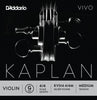 D'Addario Kaplan Vivo Violin G String, 4/4 Scale, Medium Tension